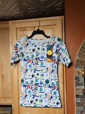 Svaha USA School Class Art Science Project Organic Cotton Short Sleeve T-Shirt